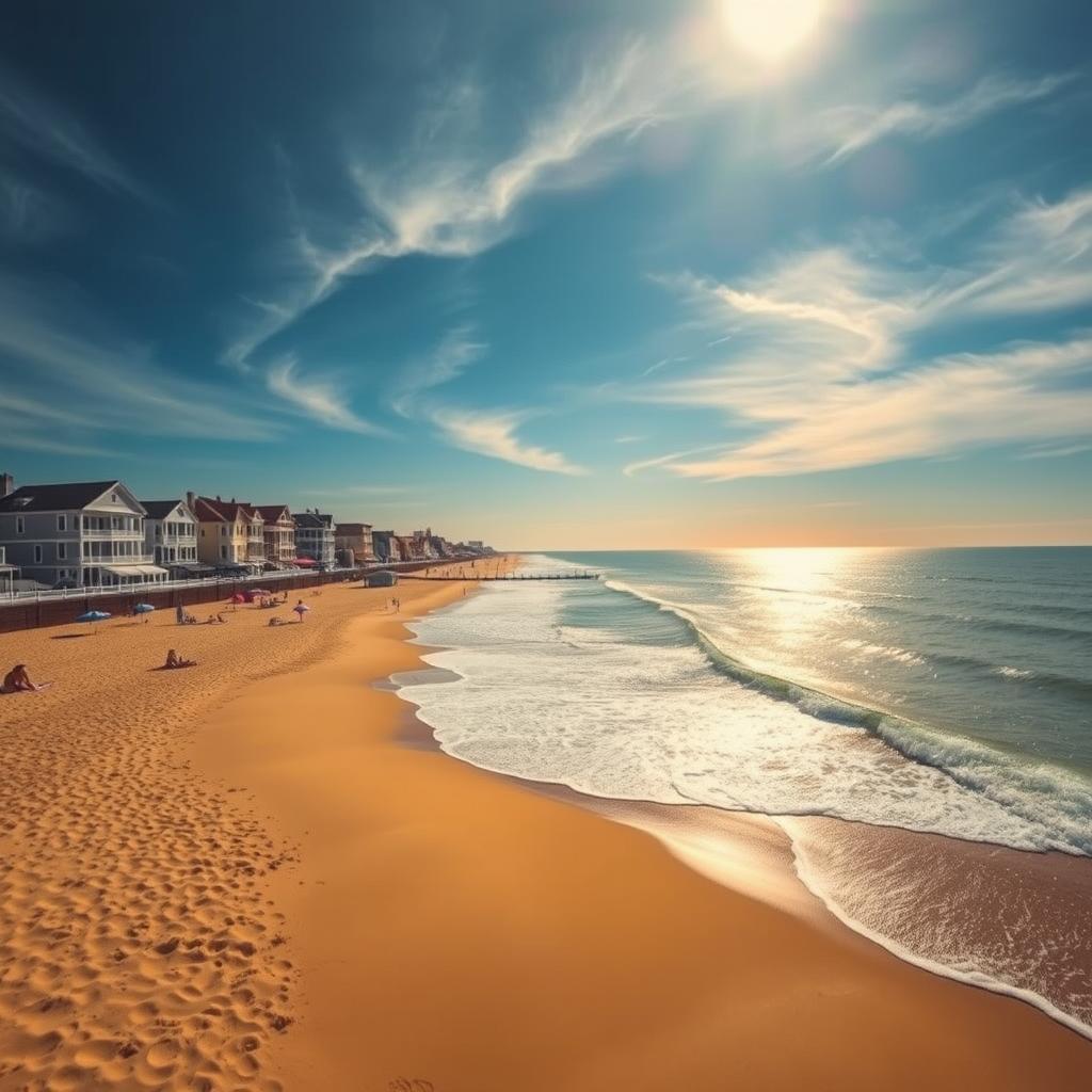 Cape May Beaches Scenic View