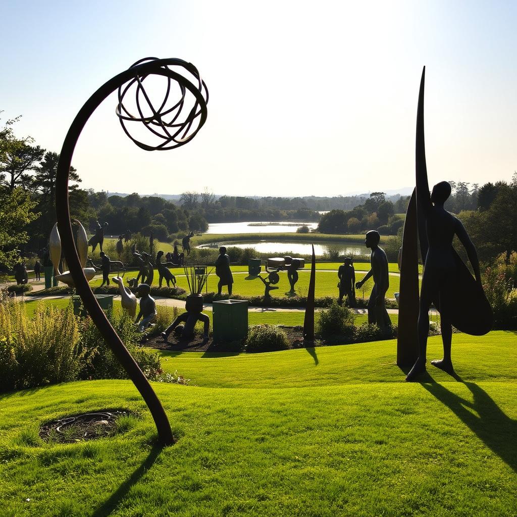 Grounds For Sculpture outdoor art installation