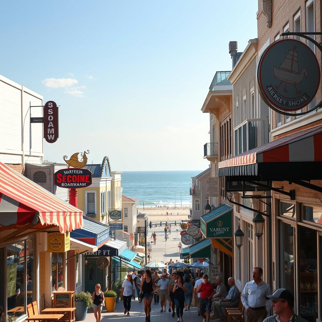Jersey Shore Dining and Shopping