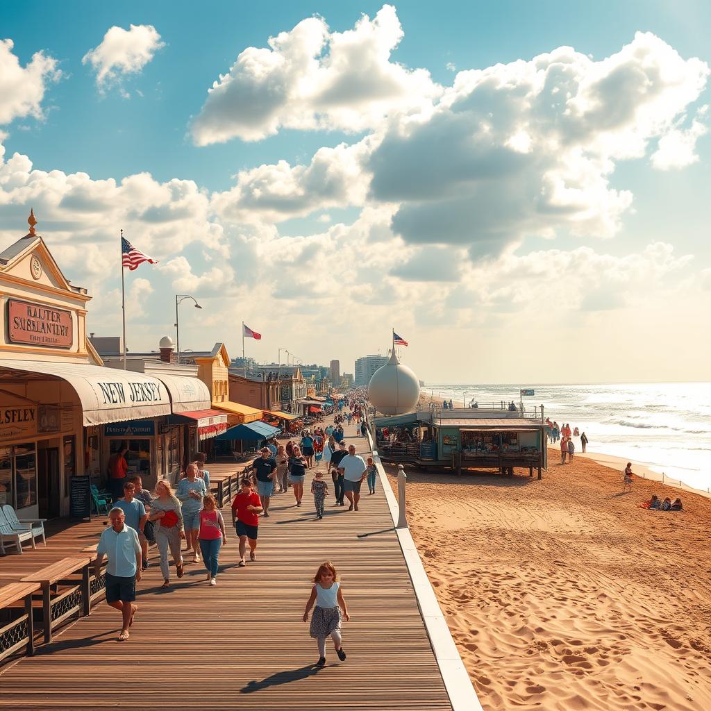 New Jersey Beaches and Boardwalks