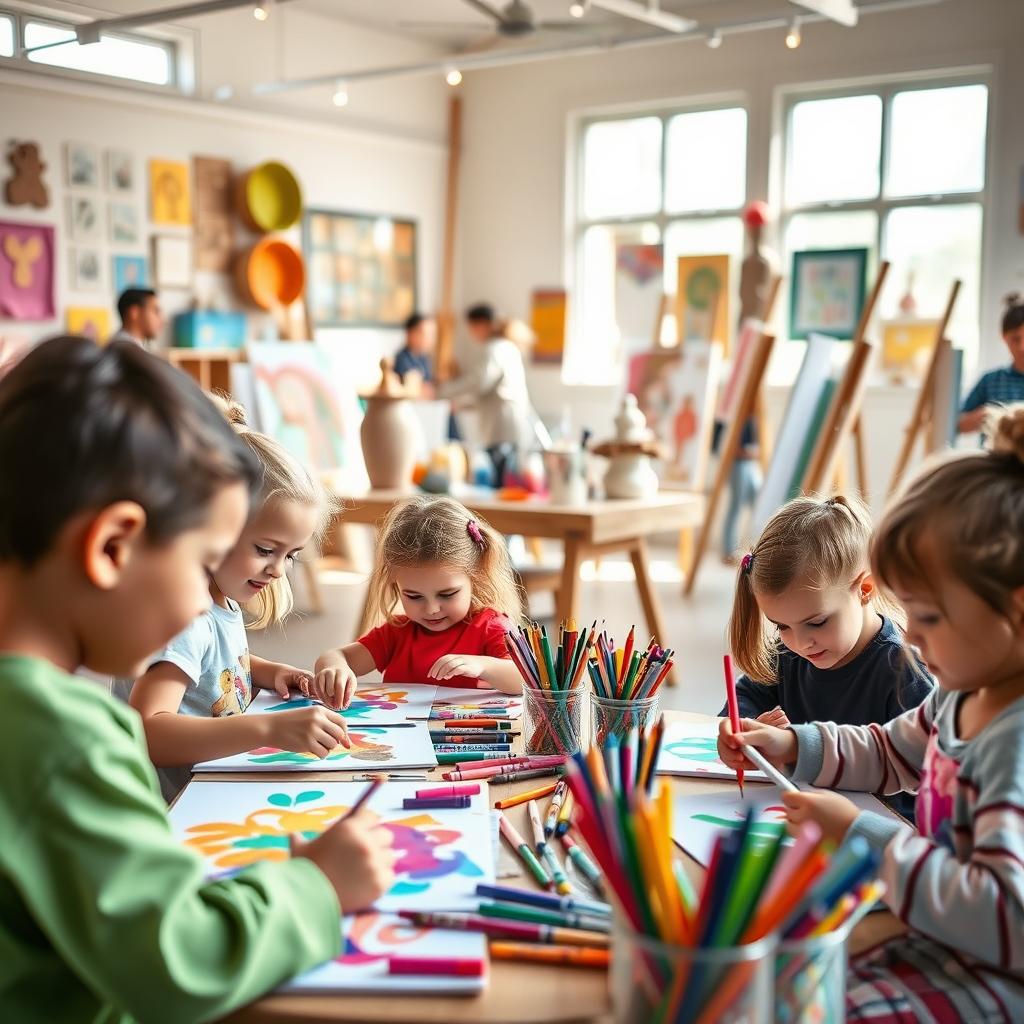 Creative Arts Activities for Children in New Jersey