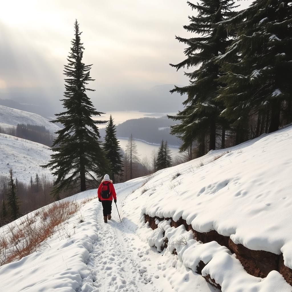 Winter Hiking in New Jersey Trails